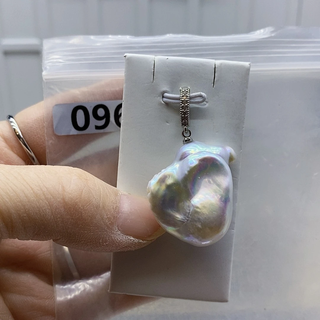 颈饰合金淡水珍珠