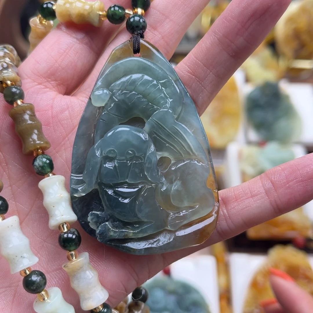 未镶嵌岫玉挂件挂件