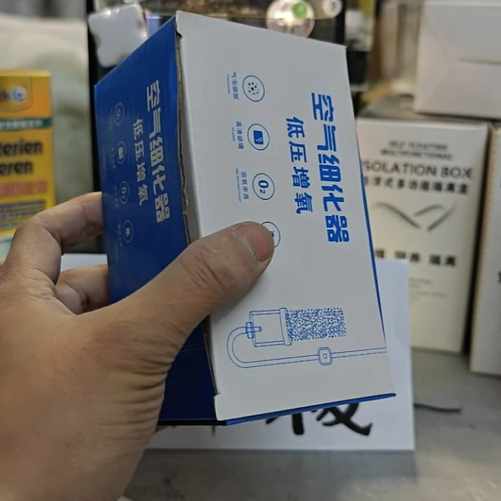 紫印母鱼蓝色亚克力氧气细化器