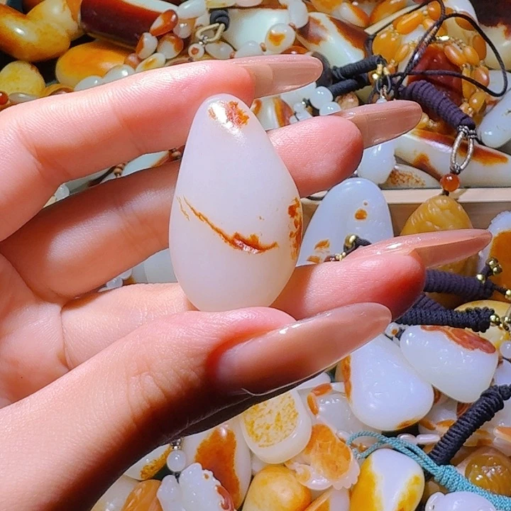 和田玉挂件未镶嵌小***～