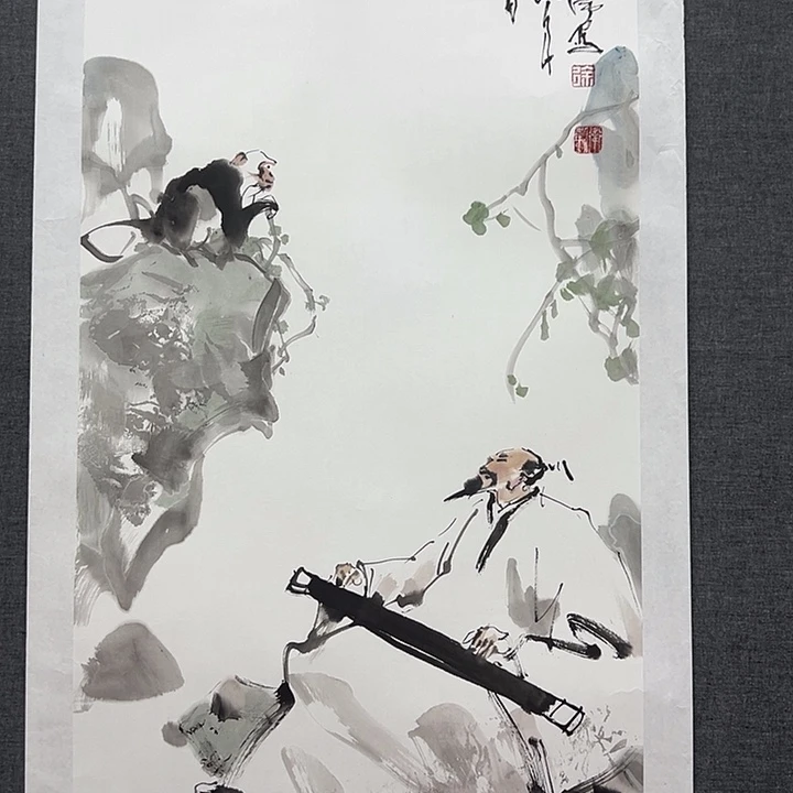 国画书画作品多次