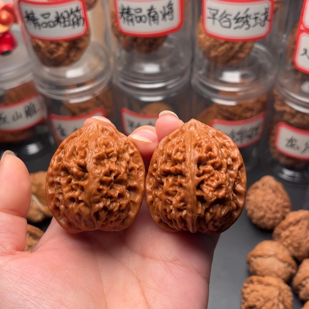 文玩核桃把件40御用凤凰台