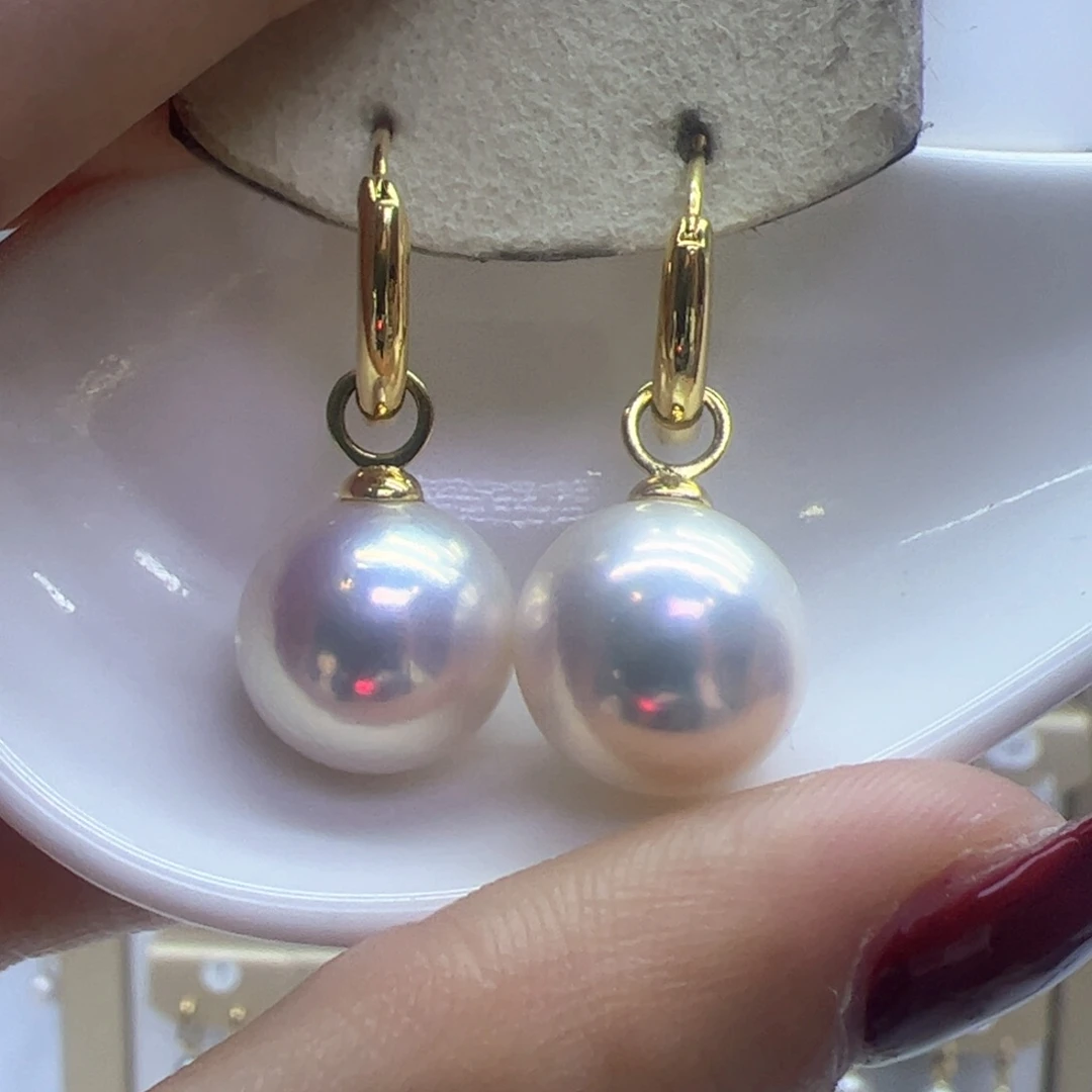 淡水珍珠耳饰未镶嵌