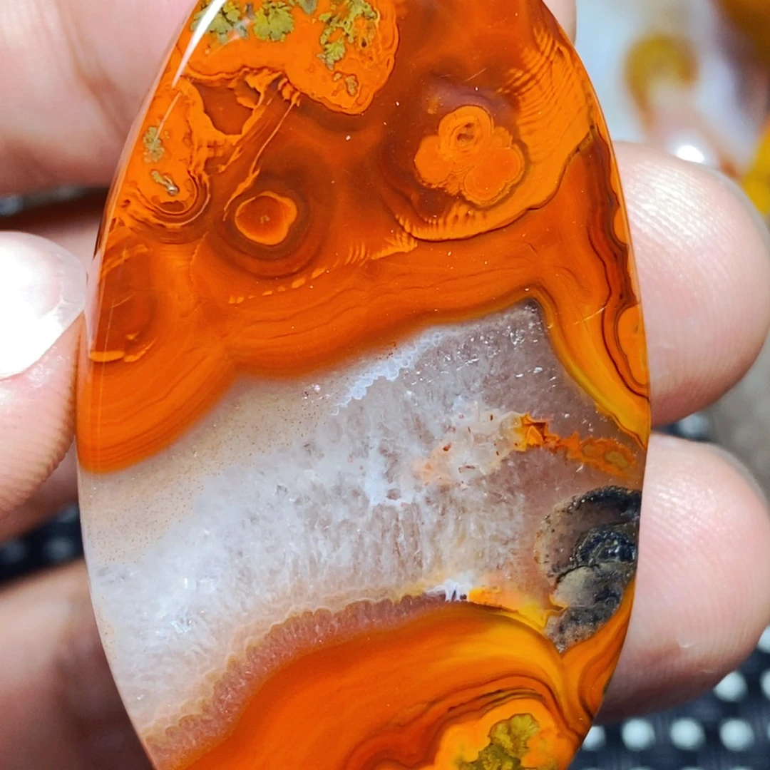 未镶嵌吊坠(不含链)玛瑙/玉髓自**風