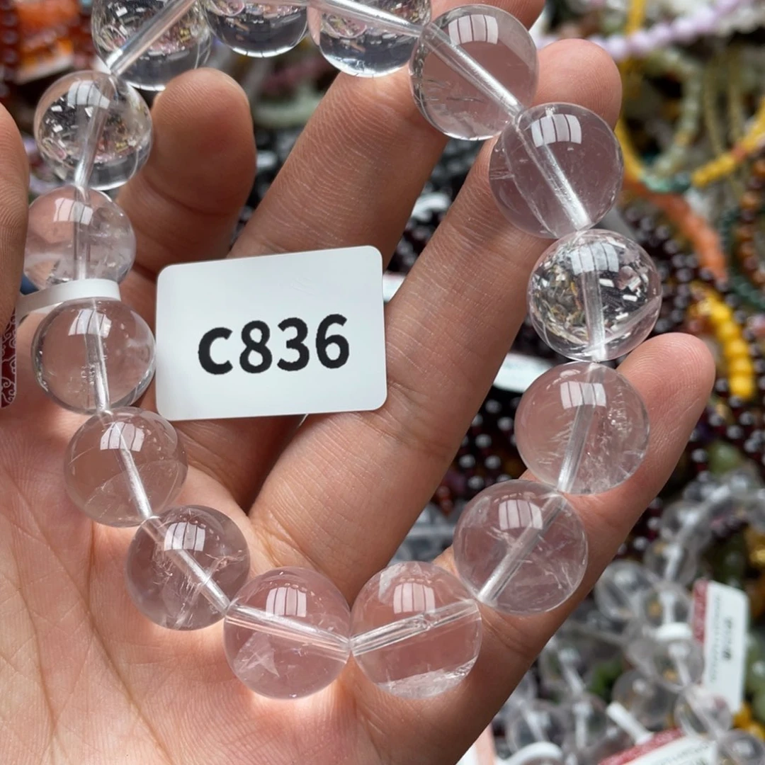 水晶手链未镶嵌多样性