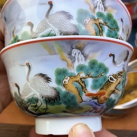 景德镇陶瓷藏式茶碗