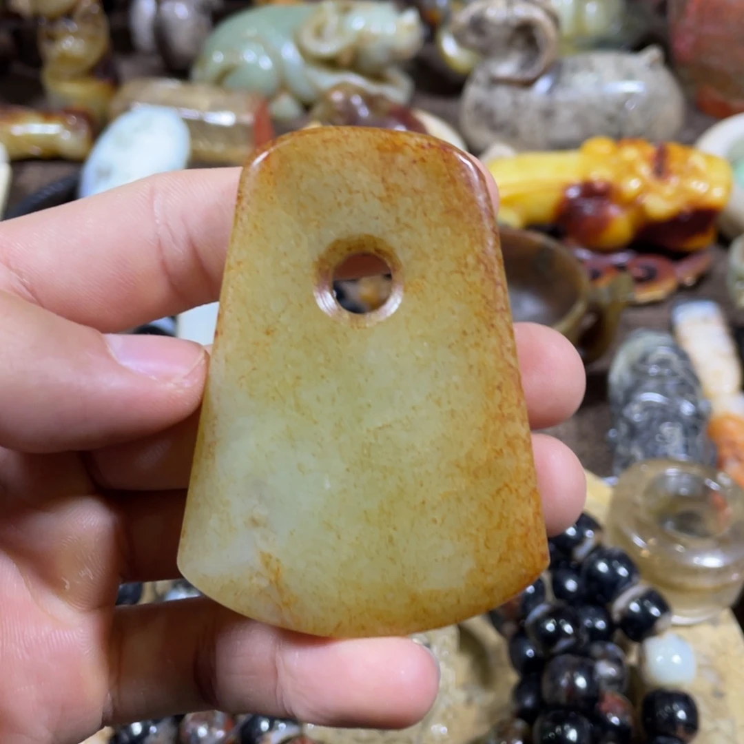 和田玉吊坠(不含链)未镶嵌