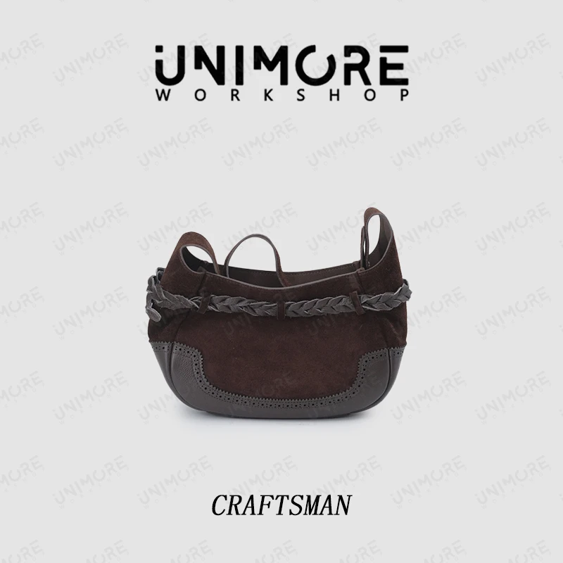 【造物至定制】复古磨砂单肩包-UNIMOREWORK SHOP