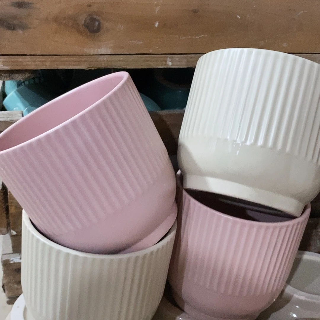 陶杯子陶盆有孔 瑕疵介意勿拍