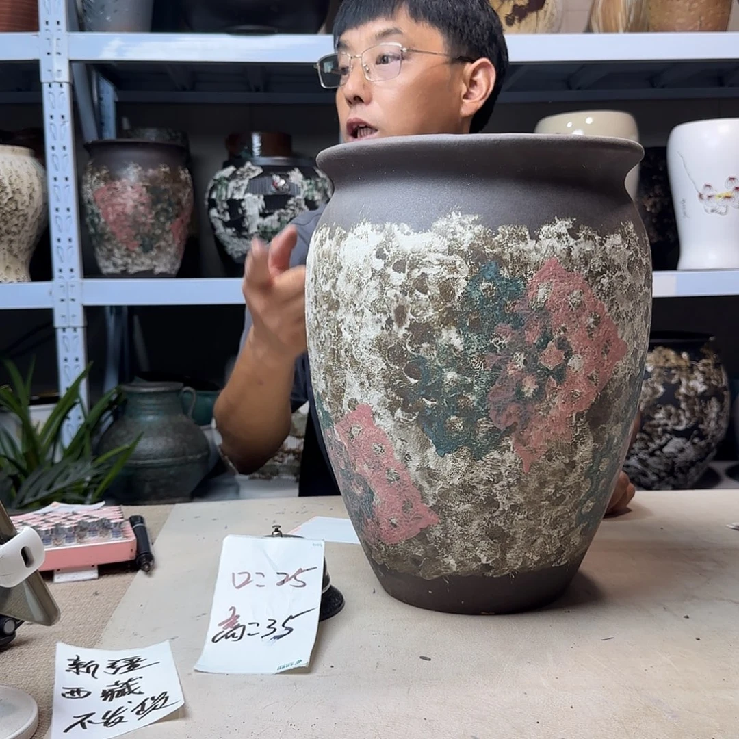 25@35 紫砂花盆尺寸