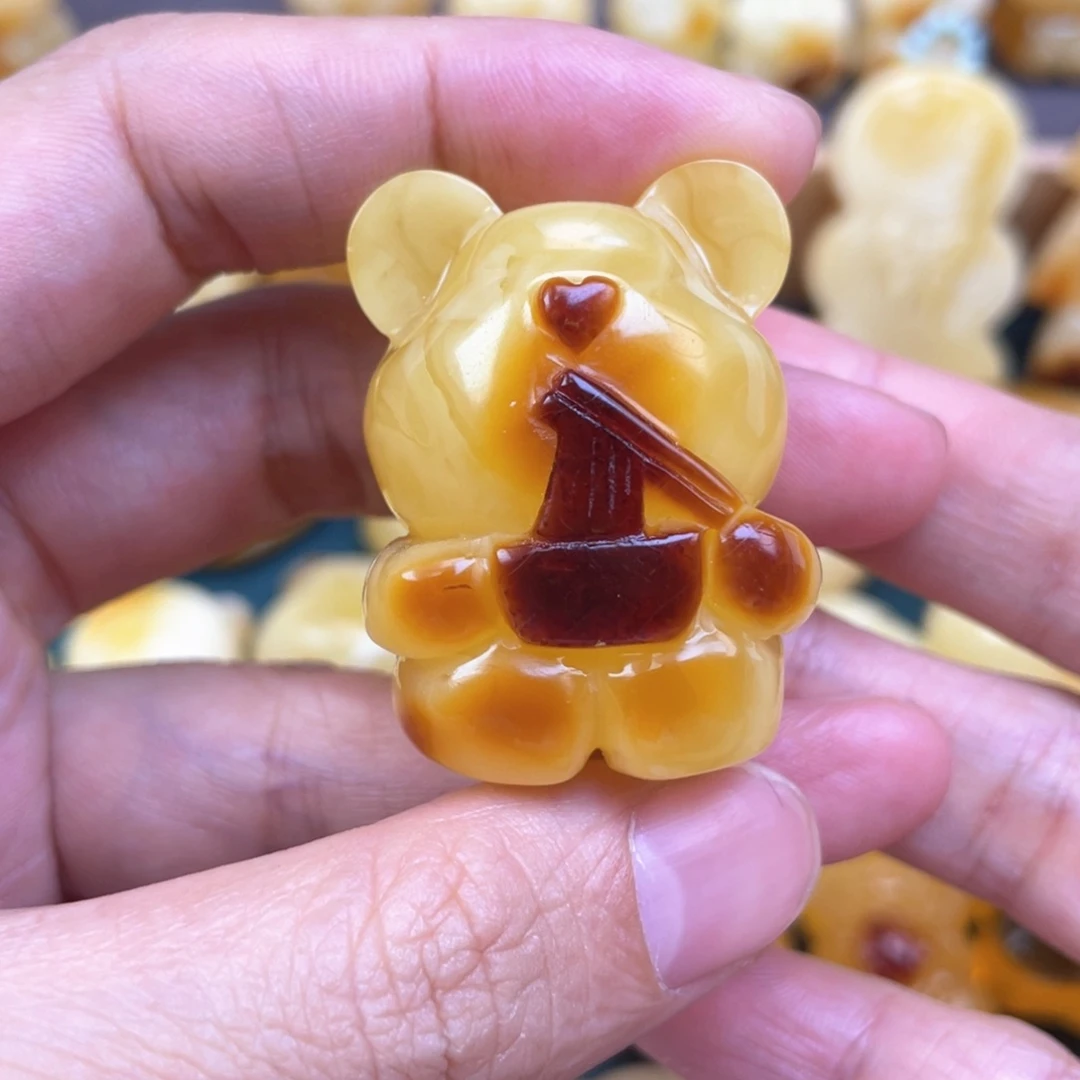 未镶嵌琥珀裸石蜜蜡