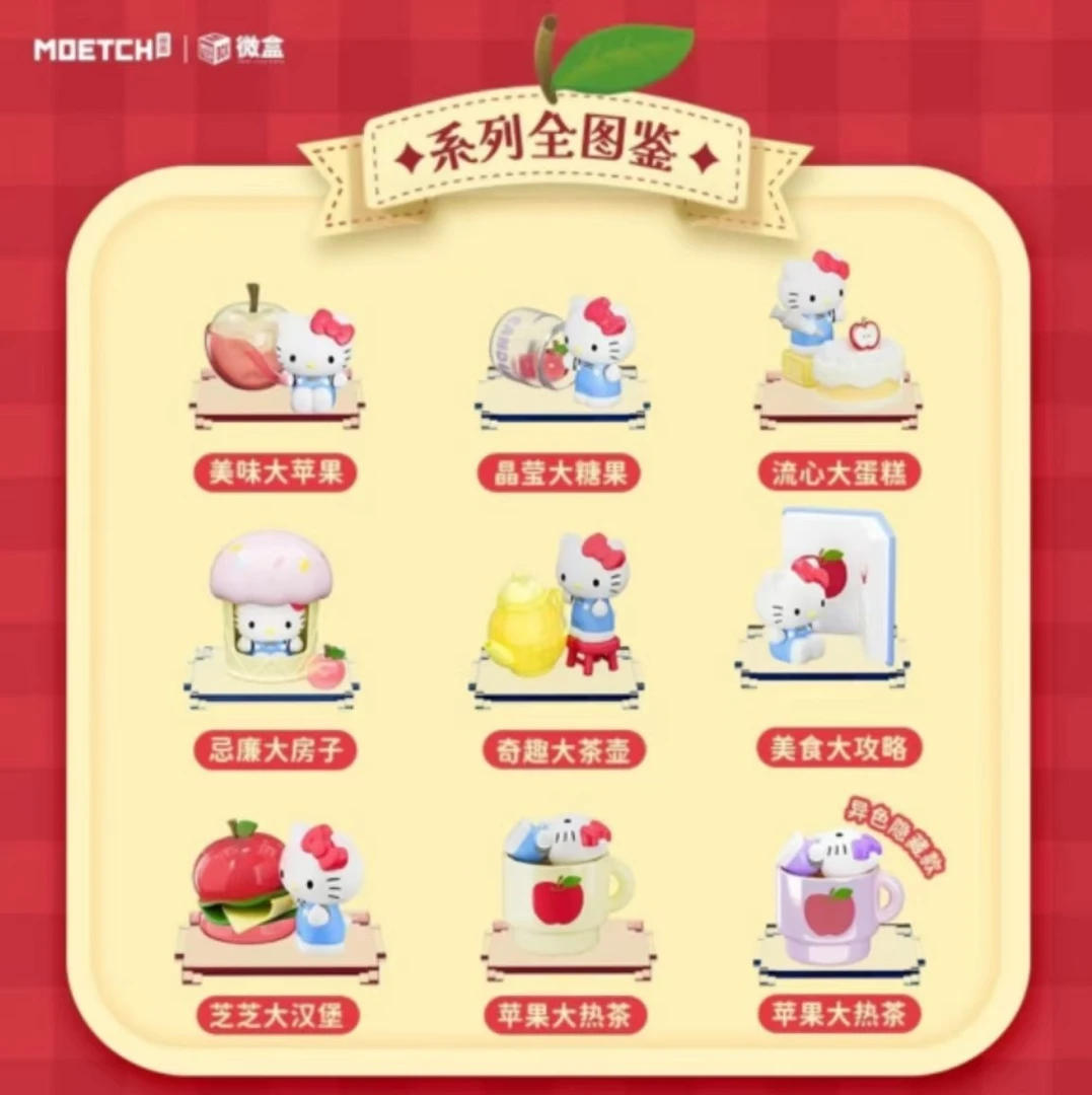 MOETCH Hello Kitty大苹果工坊系列微盒 默认代拆