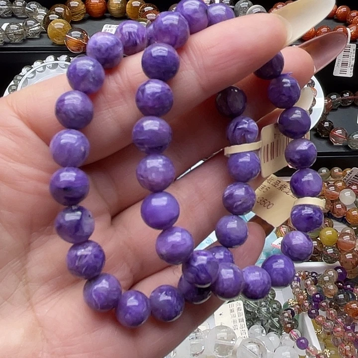 查罗石（紫龙晶）未镶嵌手绳