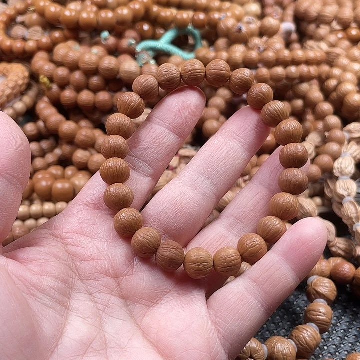 手串草珠菩提1.0同尺磨盘风羽