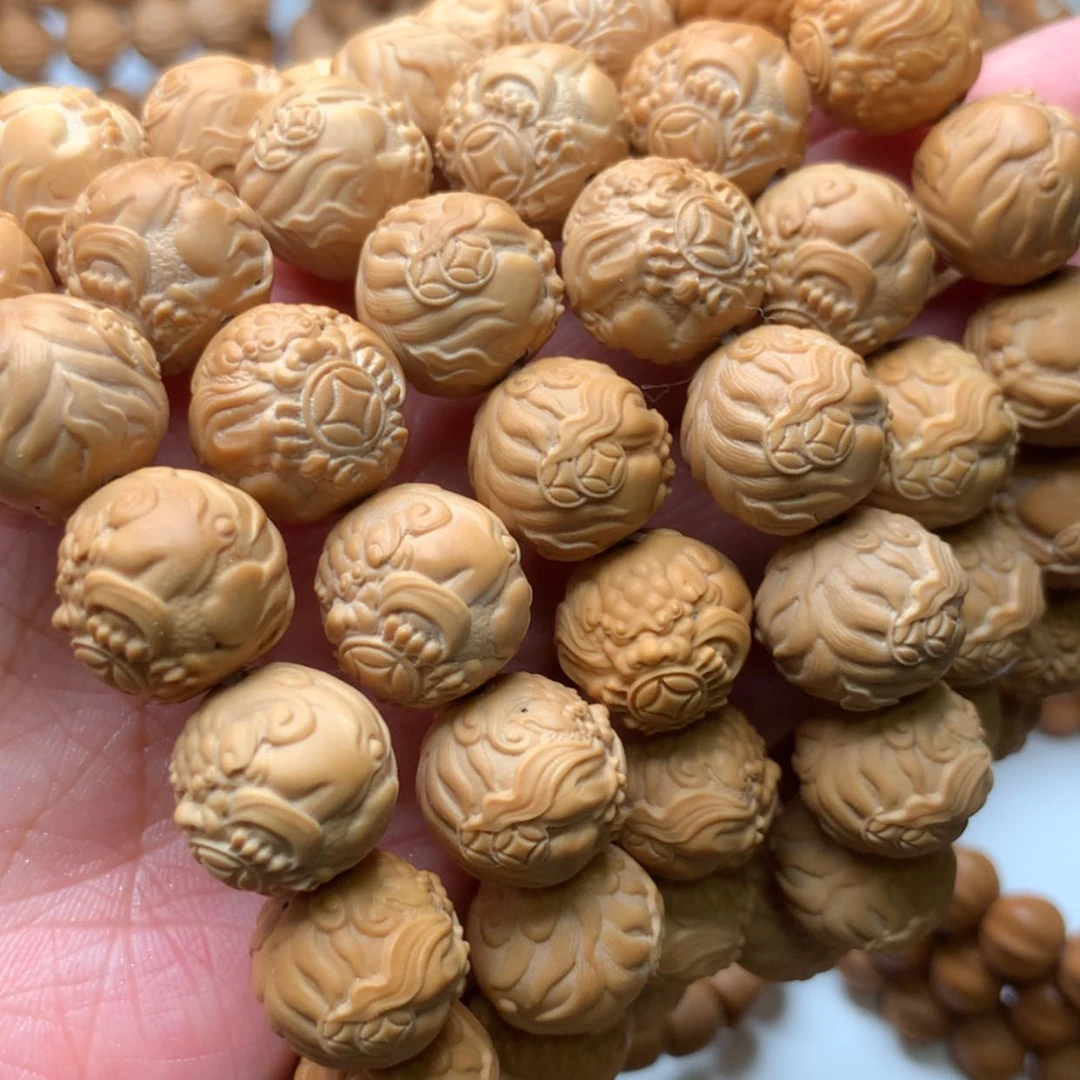 【闪购商品】猴头核桃吊坠抓钱貔貅露眼款