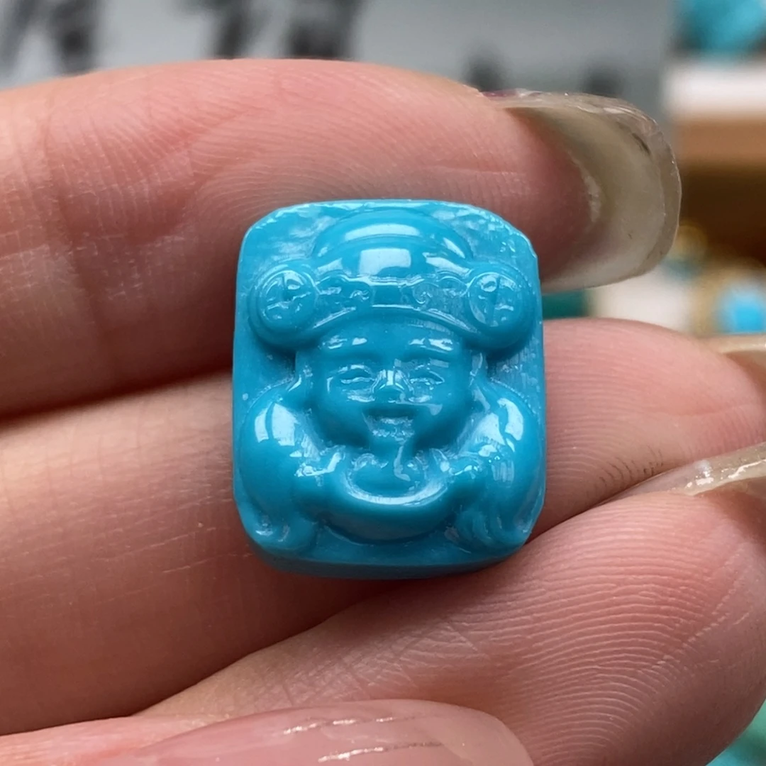 绿松石未镶嵌颈饰