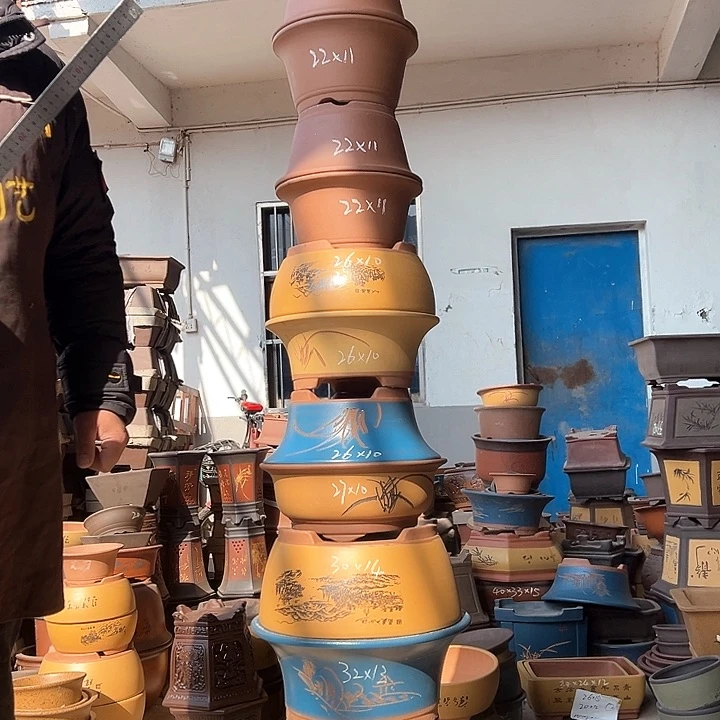 紫砂花盆不好意思问了下你家