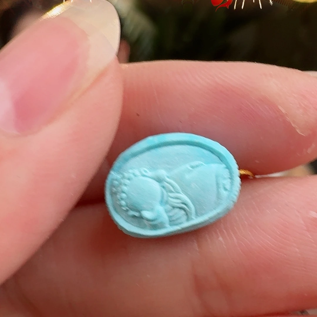 绿松石珠宝奇石未镶嵌