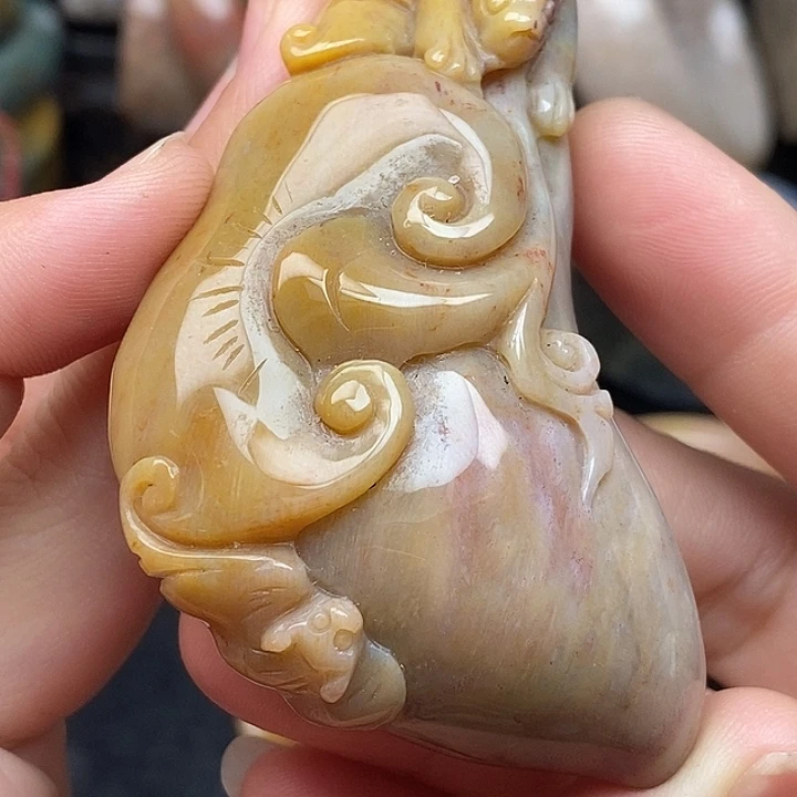 硅化玉未镶嵌颈饰