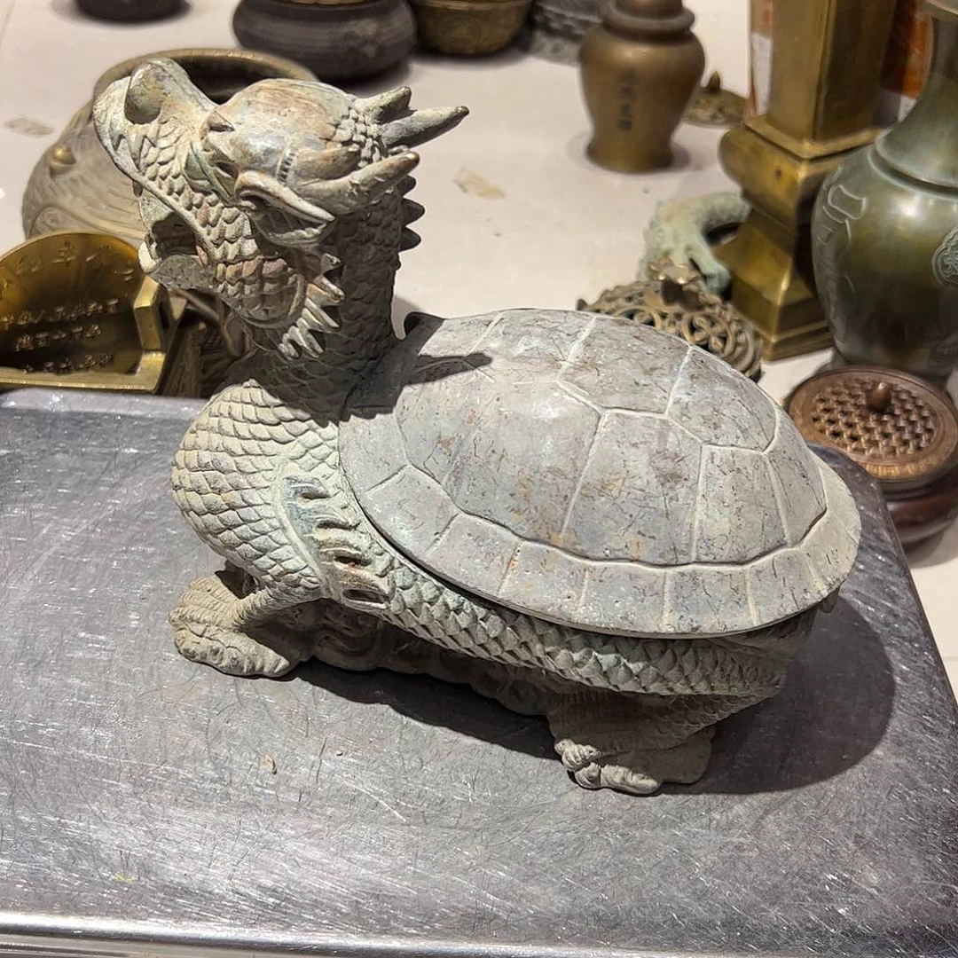 微瑕疵黄铜摆件工艺品