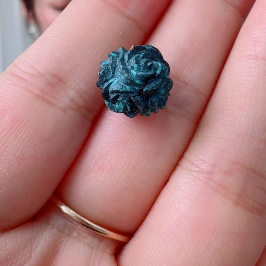 未镶嵌绿松石珠宝奇石