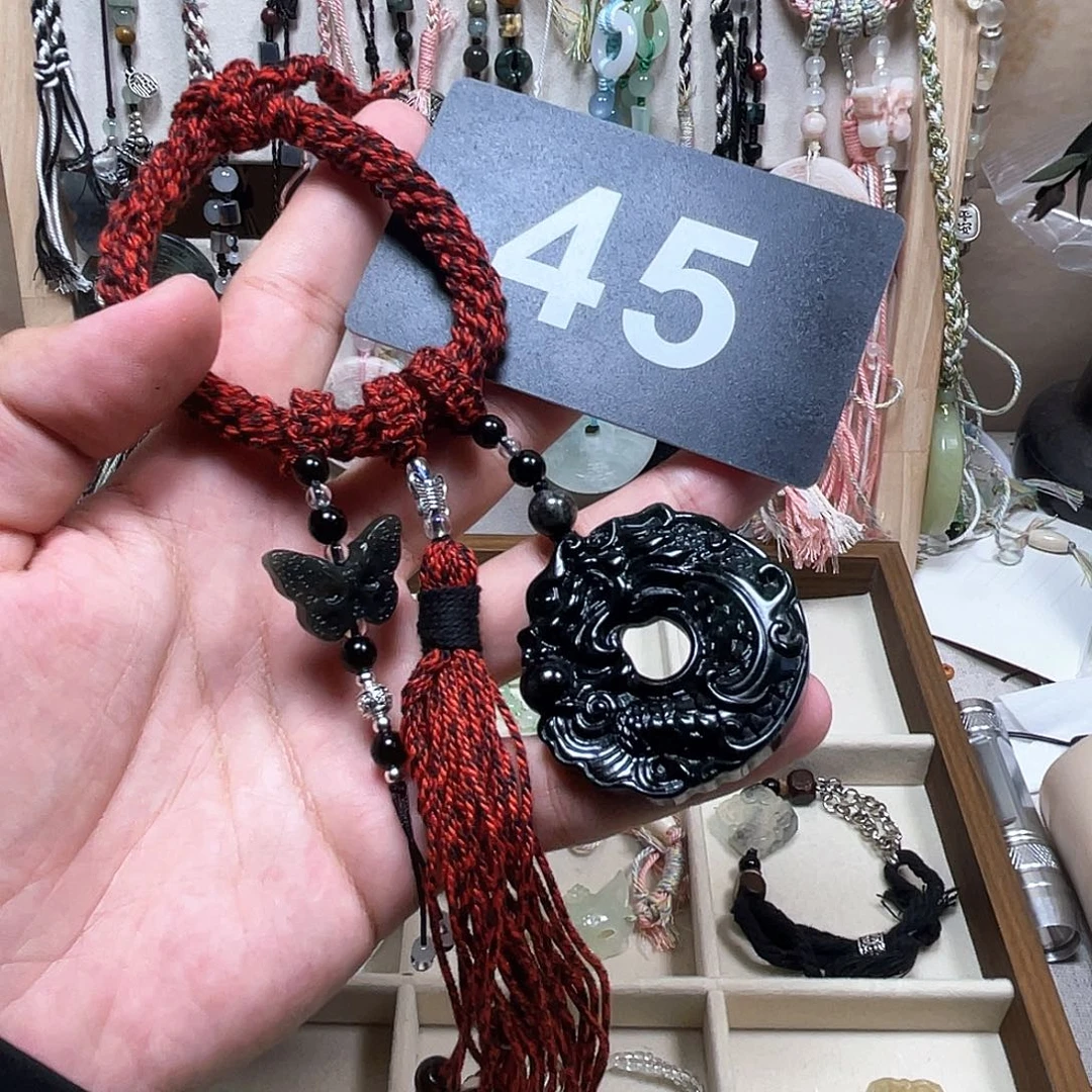 合金蛇纹石玉颈饰