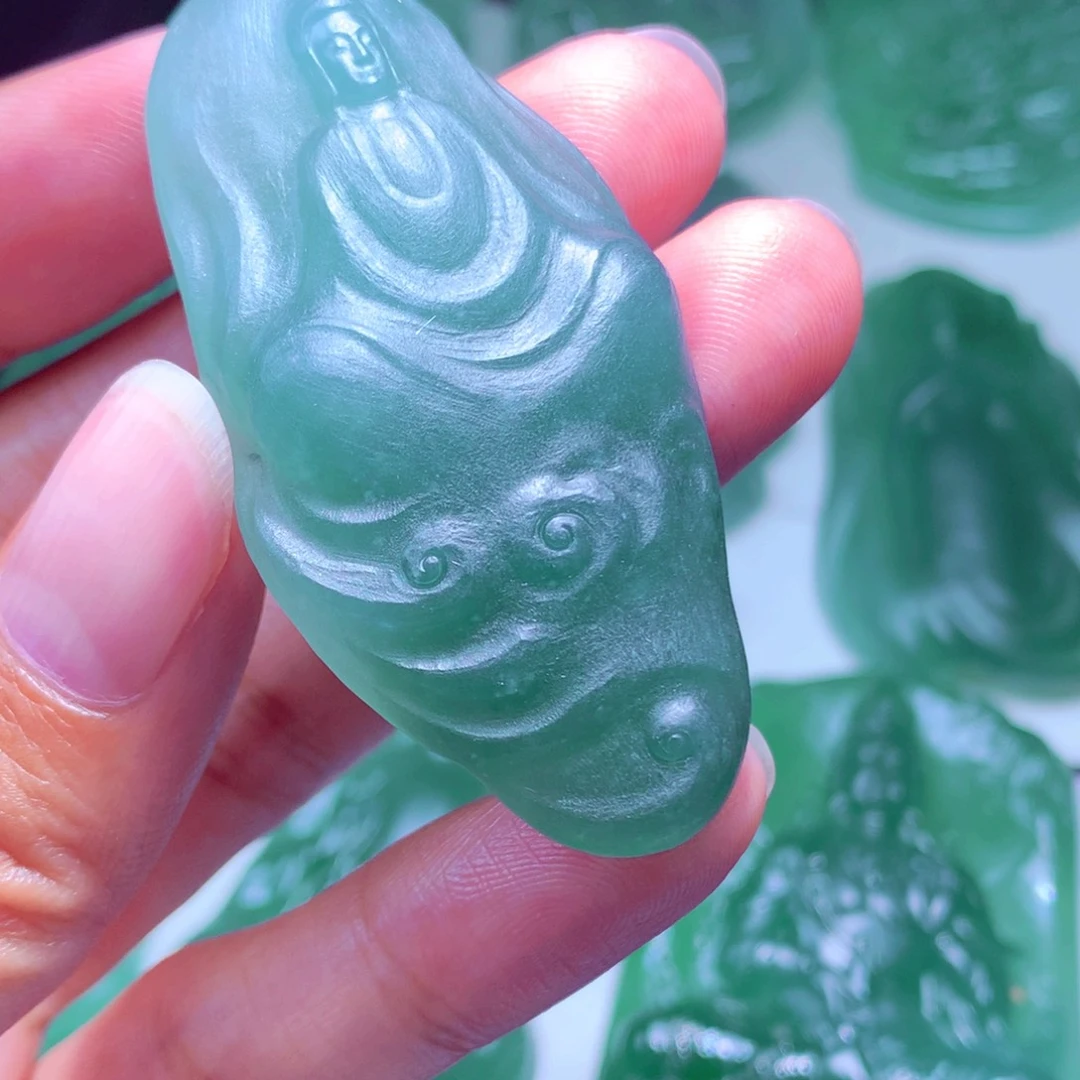 巴****定制翡翠未镶嵌天然