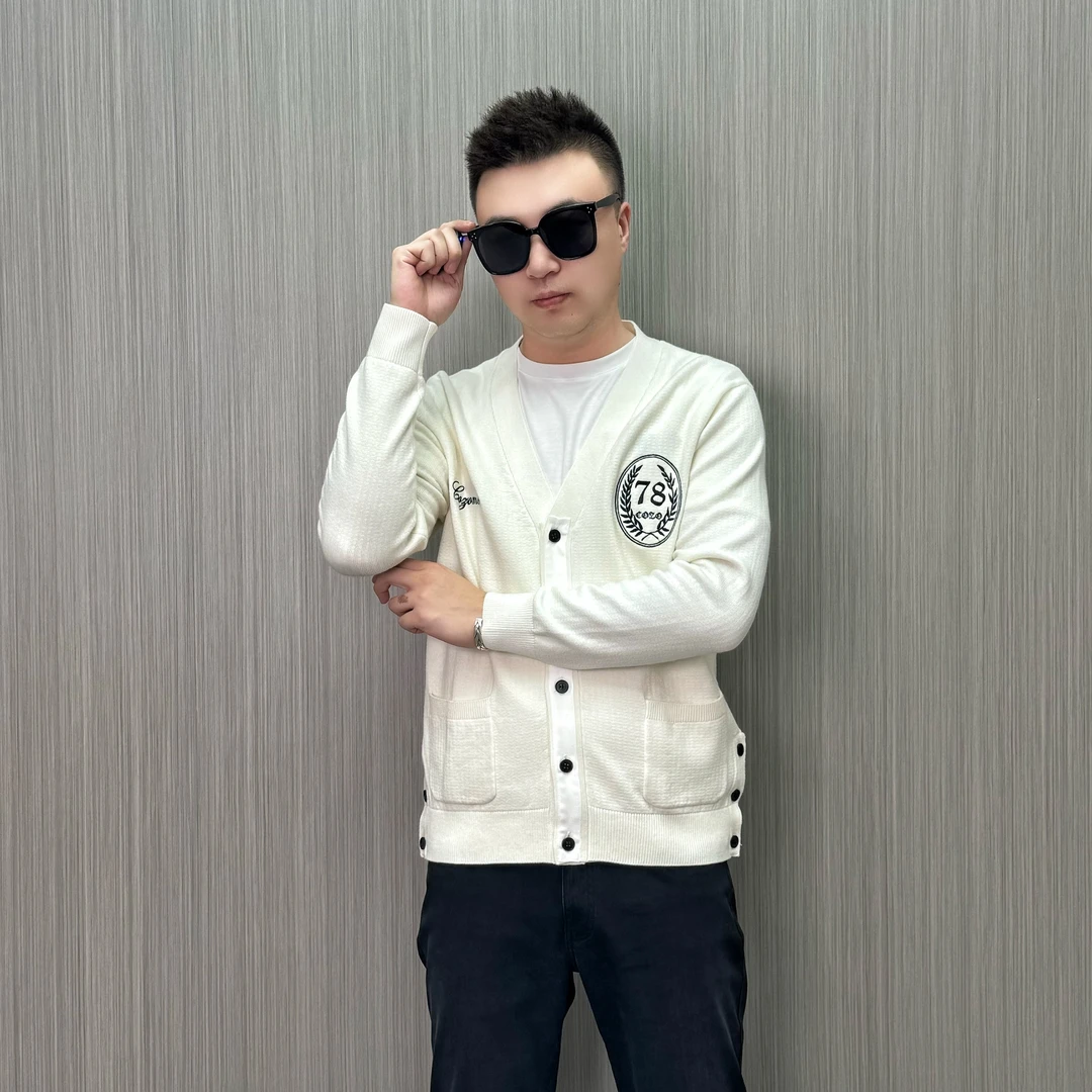 2640秋冬新款 简约时尚 针织百搭 男士开衫