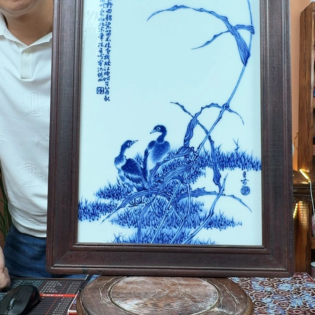 景德镇陶瓷手工瓷版画