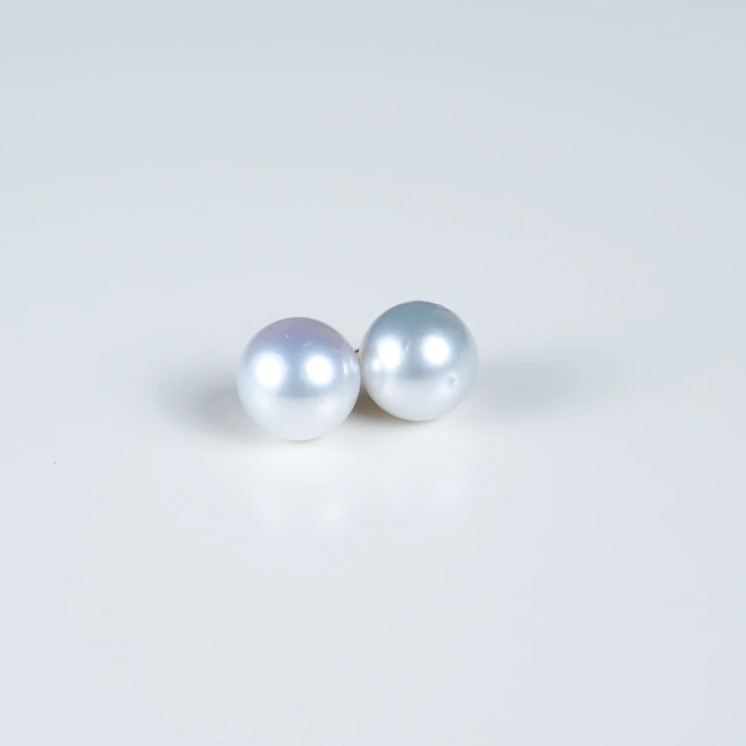 【小雪臻选】海水珍珠耳饰-18k金镶嵌-多样性发其一BZZ4-QY2