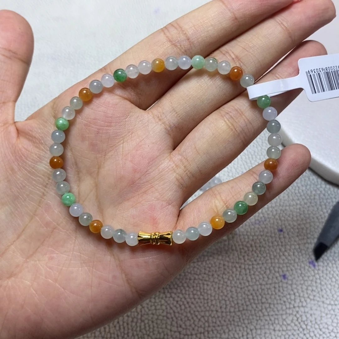 定制翡翠未镶嵌珠串