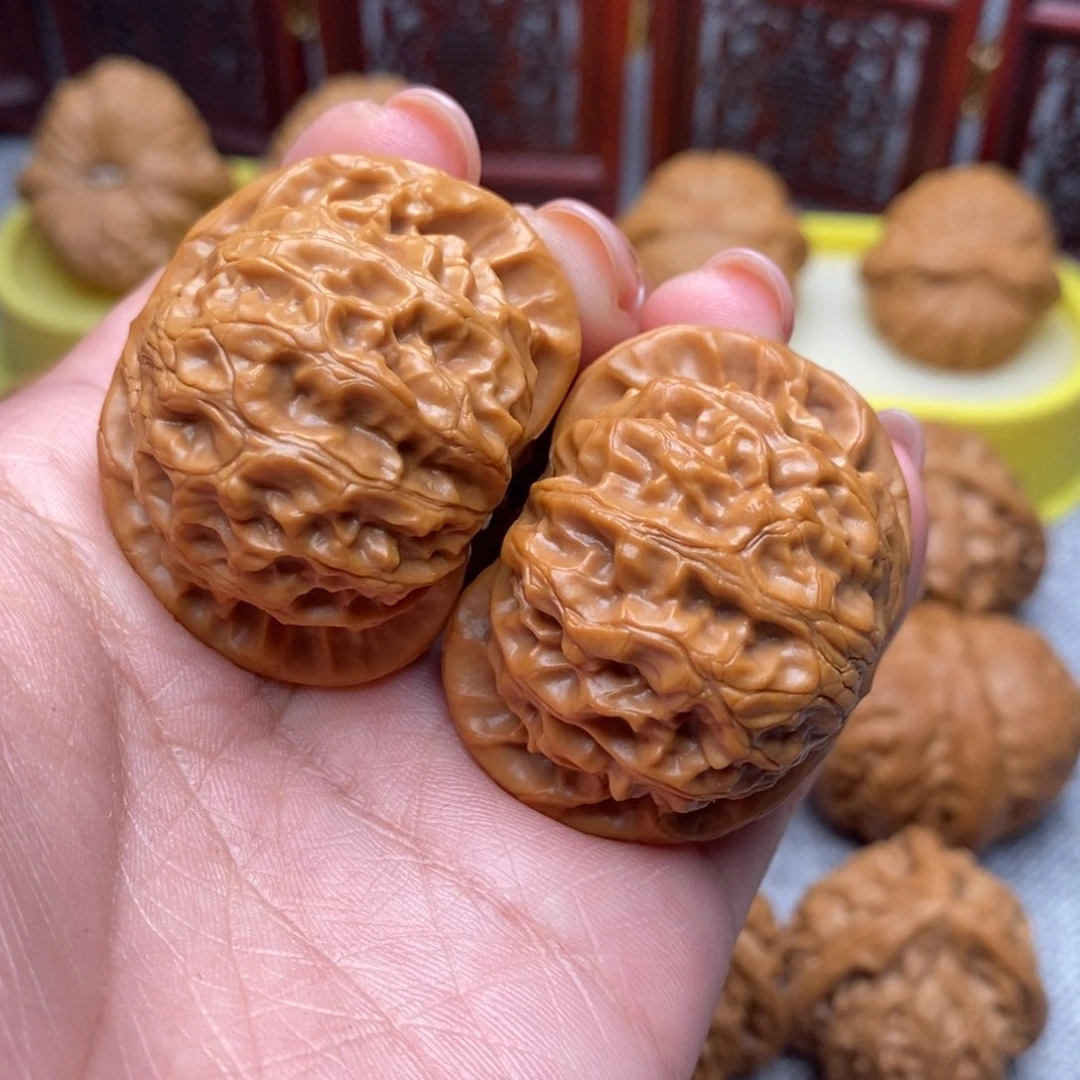 文玩核桃把件大肚宫灯42