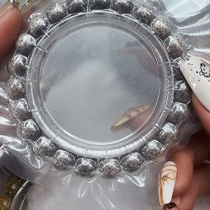 星月菩提手串494高端黑灰星月菩提10桶单圈