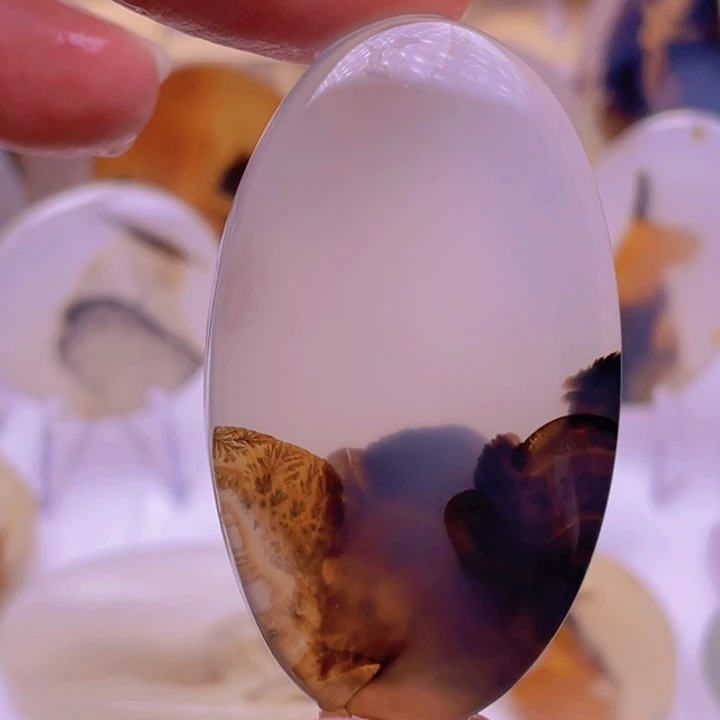 玛瑙/玉髓未镶嵌吊坠(不含链)