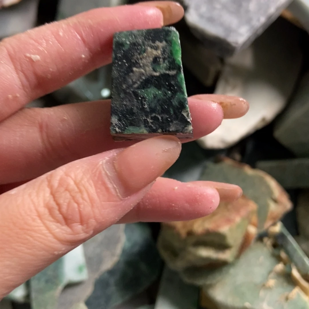 翡翠未镶嵌挂件翡翠