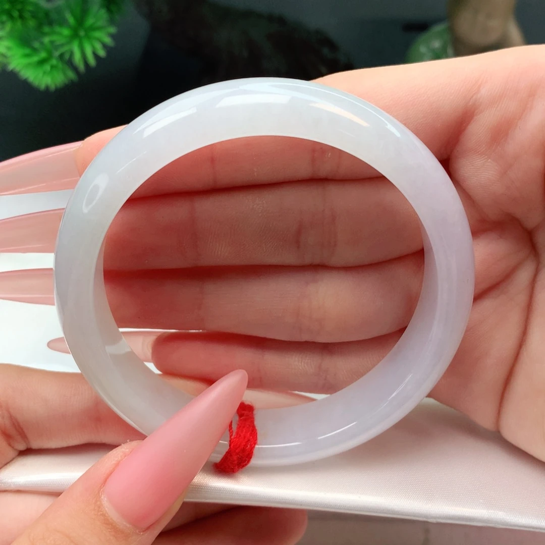 未镶嵌手镯翡翠正圈57