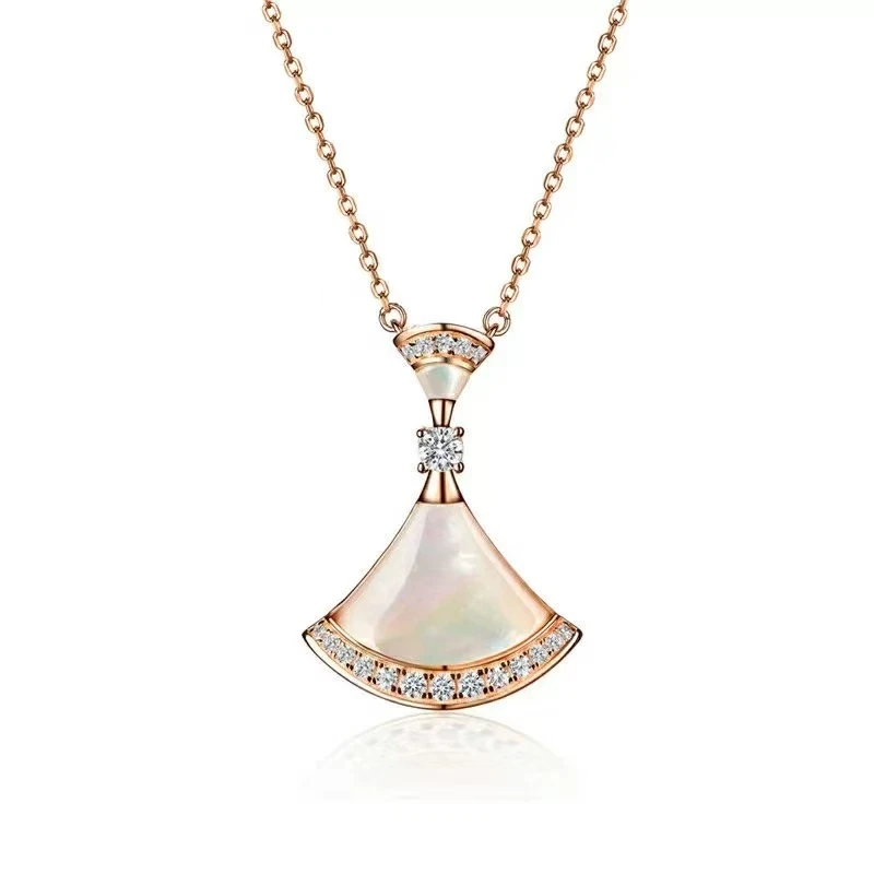 经典大裙子项链时尚小众