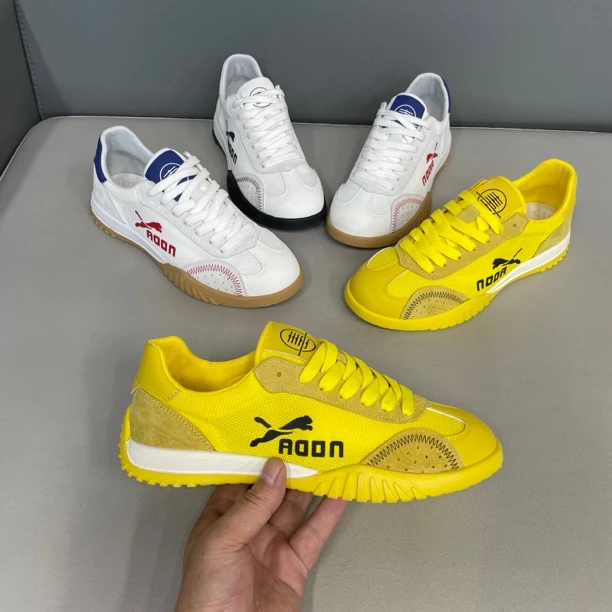 韩式潮鞋夏季网面透气百搭运动鞋潮流低帮休闲风时尚休闲鞋标准码