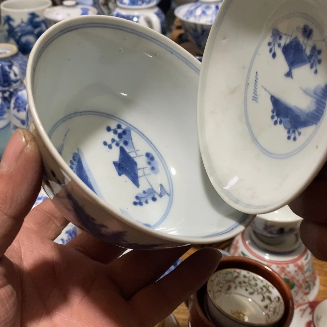 瓷片舶来瓷器满28包邮当日凑单
