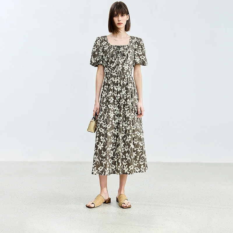 LILY2024夏新款女装连衣裙124250C7256