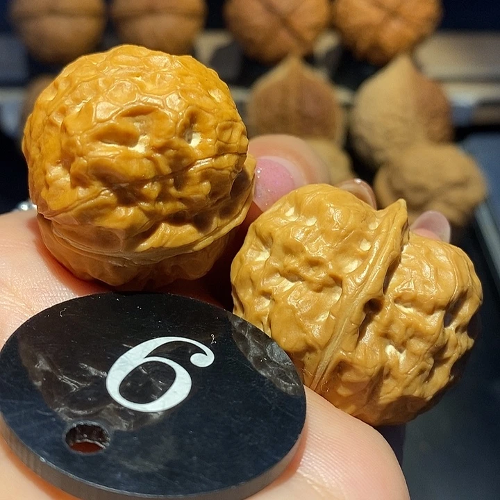 核桃元宝蛙核桃尺寸35