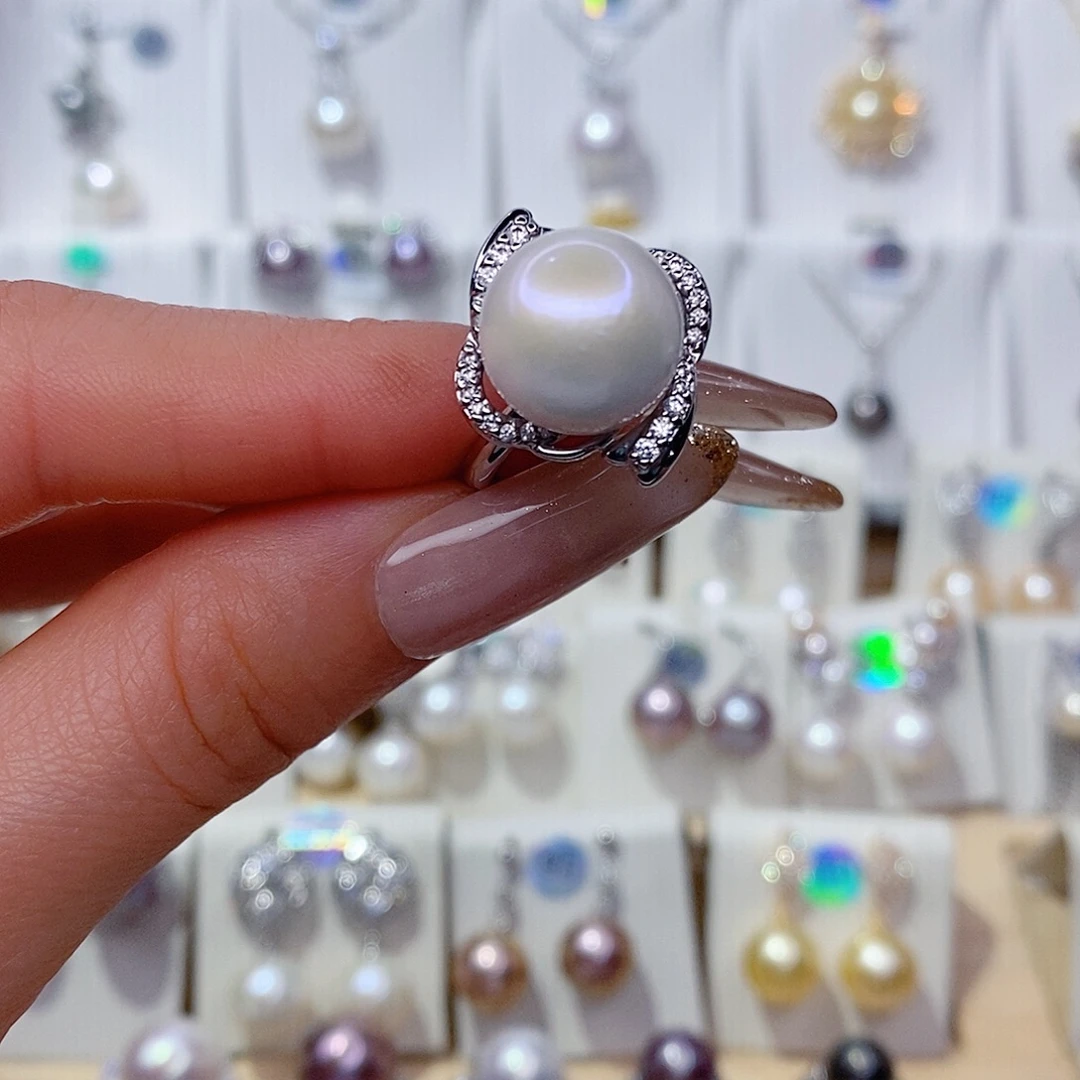 戒指淡水珍珠未镶嵌