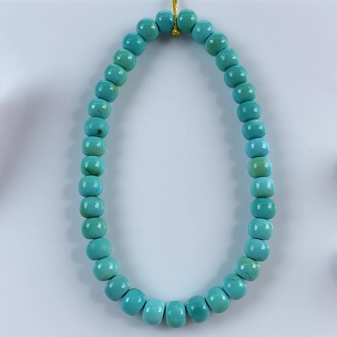 绿松石珠宝奇石未镶嵌5mm+