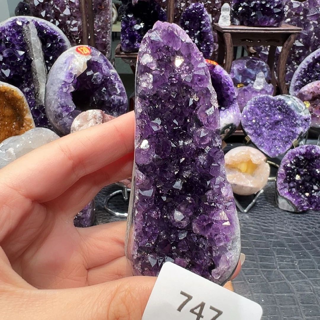未镶嵌珠宝半成品紫晶