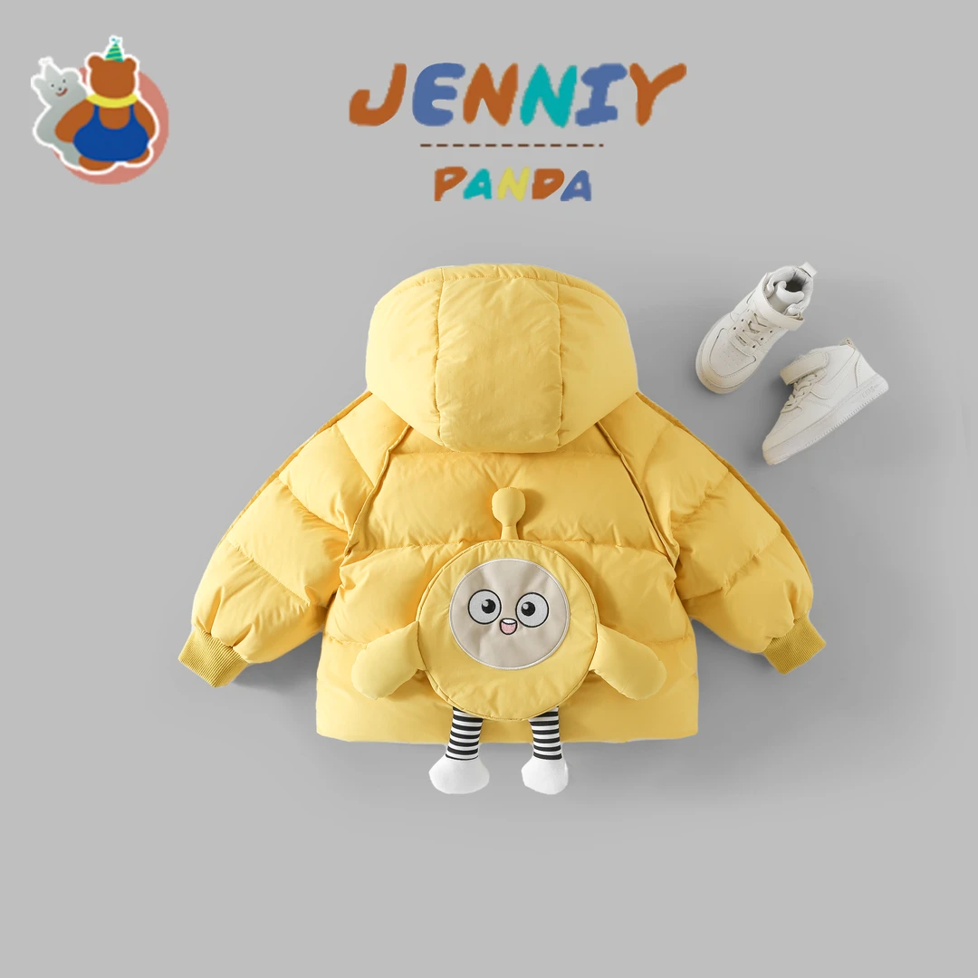 【陌墨专属】简尼熊冬款原创设计卡通羽绒服外套JDW41575