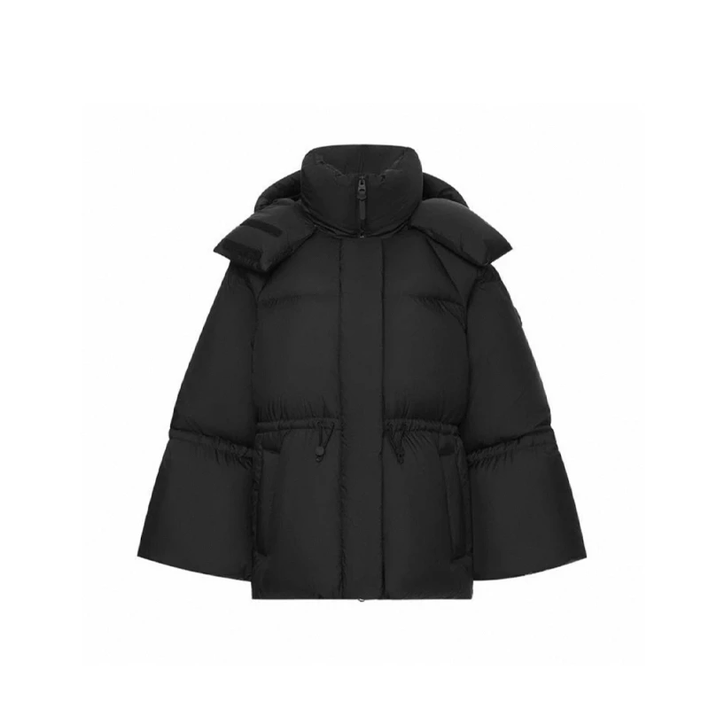 宽松收腰轻盈柔软保暖羽绒服WH216
