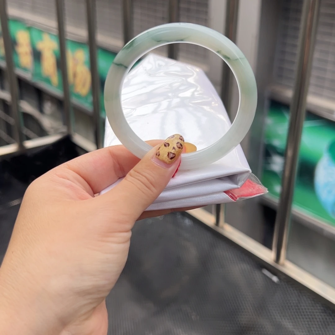 翡翠未镶嵌手镯56-58