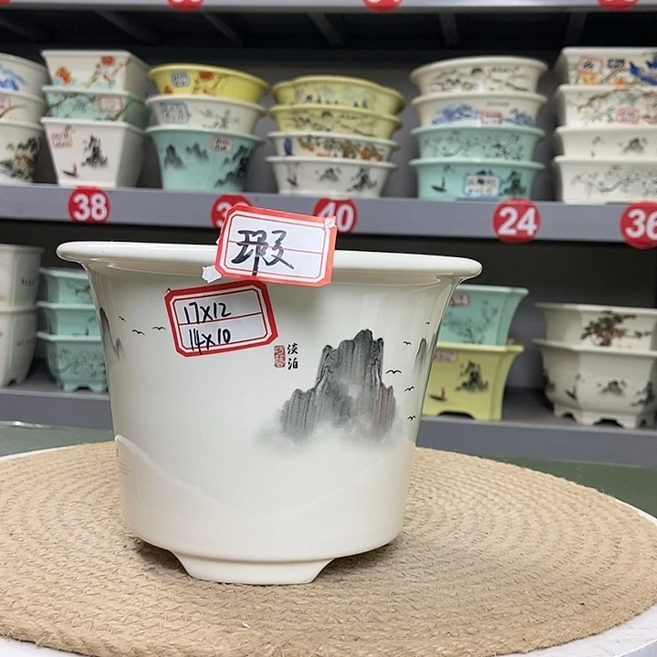 紫砂紫砂花盆0213