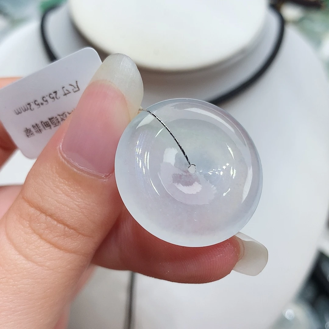翡翠未镶嵌胸饰翡翠71，25.5/5.2