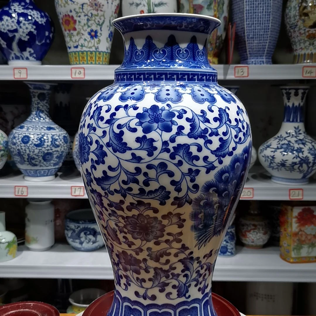 瓶景德镇陶瓷花瓶摆件